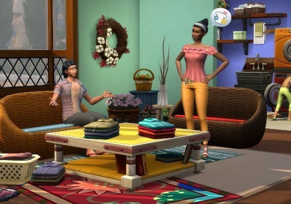 The Sims 4: Laundry Day Stuff DLC EN/DE/FR/IT/PL/PT/ZH/ES EU screenshot 2