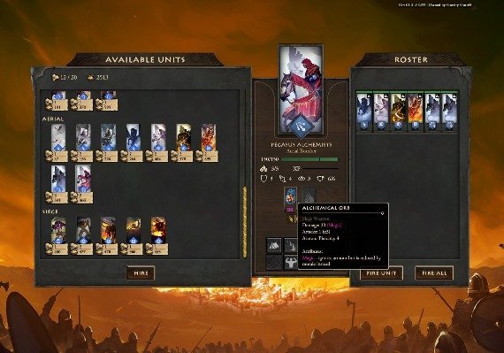 Fantasy General II: Onslaught DLC EN/DE/FR/RU/ZH/ES Global screenshot 4