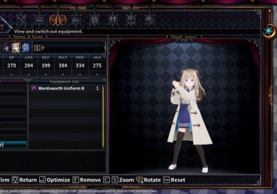 Death end re;Quest 2 - Alternate Uniform Set DLC EN/JA/ZH/ZH Global screenshot 2