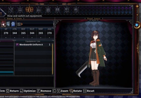 Death end re;Quest 2 - Alternate Uniform Set DLC EN/JA/ZH/ZH Global screenshot 3
