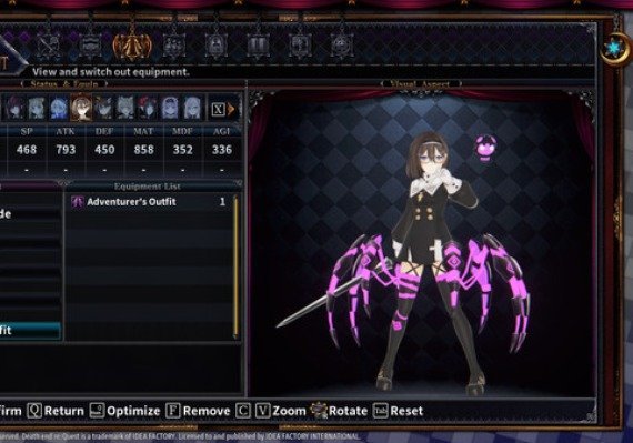 Death end re;Quest 2 - Shina's Maid Outfit DLC EN/JA/ZH/ZH Global screenshot 2