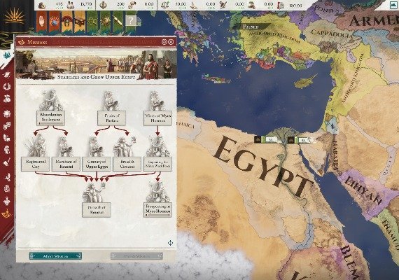 Imperator: Rome - Heirs of Alexander - Content Pack DLC EN/DE/FR/RU/ZH/ES Global screenshot 2