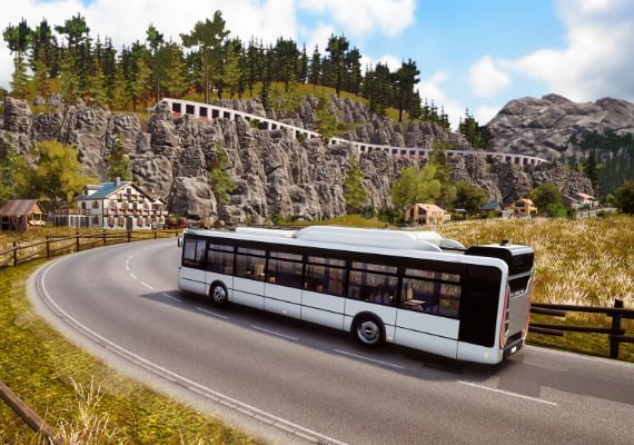 Bus Simulator 18 - Official Map Extension DLC EU screenshot 3