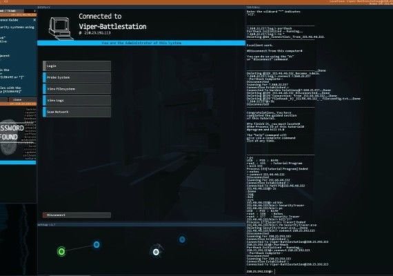Hacknet EN/DE/IT EU screenshot 2