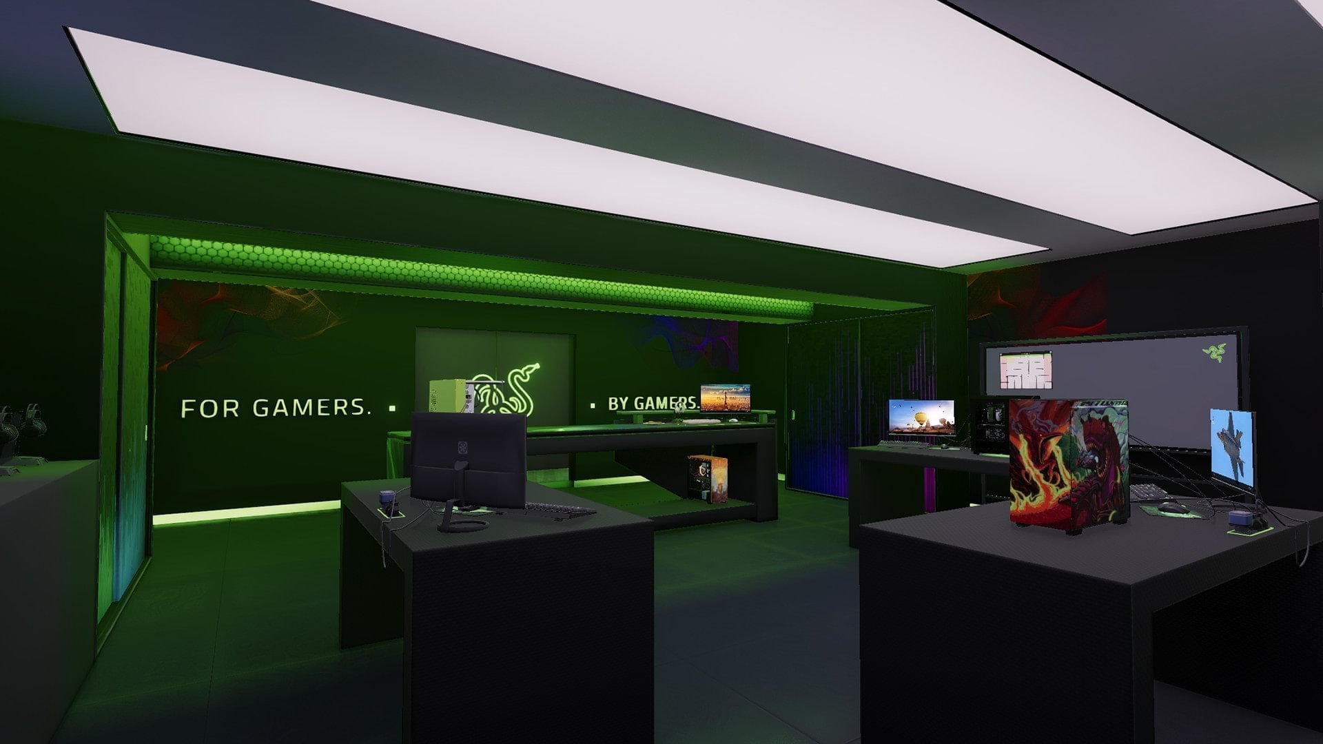 PC Building Simulator: Razer Workshop DLC EN/DE/FR/JA/PT/RU/ZH EU screenshot 4