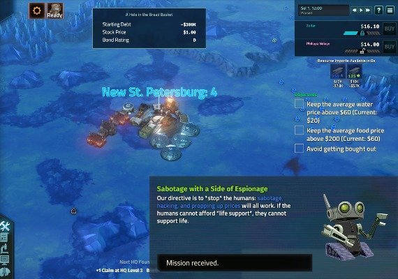 Offworld Trading Company: The Europa Wager DLC EN Global screenshot 2