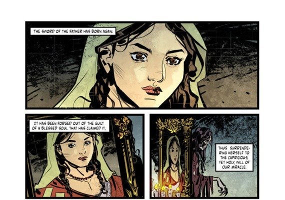 Blasphemous - Digital Comic DLC EN Global screenshot 2