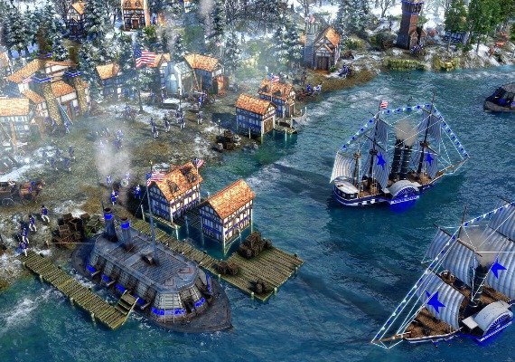 Age of Empires III: Definitive Edition - United States Civilization DLC Global screenshot 4