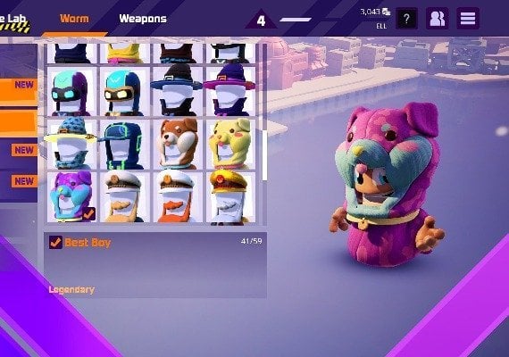 Worms Rumble - Cats & Dogs Double Pack DLC Global screenshot 4