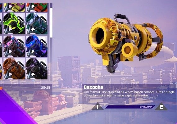 Worms Rumble - Armageddon Weapon Skin Pack DLC Global screenshot 4