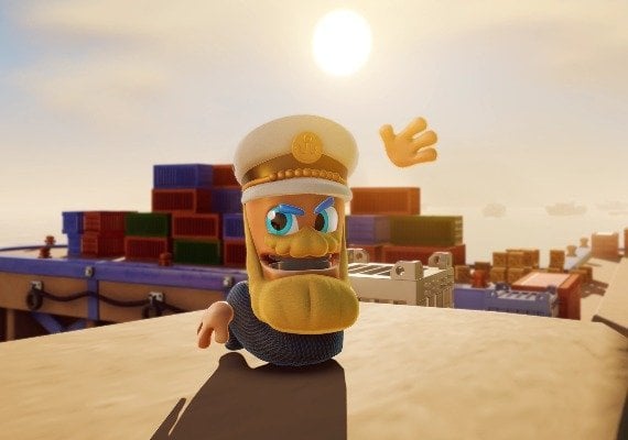 Worms Rumble - Captain & Shark Double Pack DLC Global screenshot 2