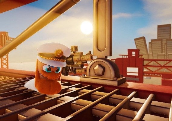 Worms Rumble - Captain & Shark Double Pack DLC Global screenshot 4