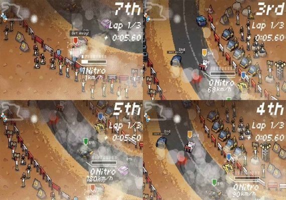 Super Pixel Racers EN Colombia screenshot 2
