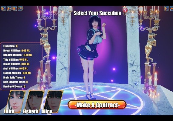 Succubus Cafe EN/JA/ZH/ZH Global screenshot 2