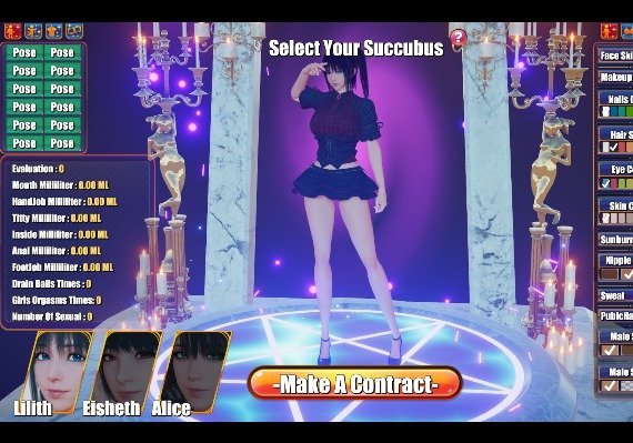 Succubus Cafe EN/JA/ZH/ZH Global screenshot 3