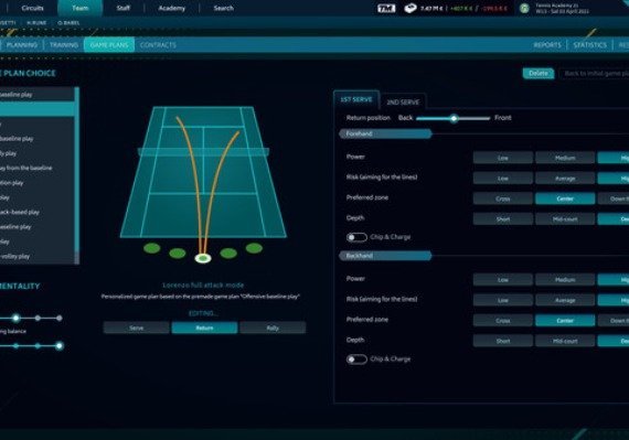 Tennis Manager 2021 EN/DE/FR/IT/ES Global screenshot 4