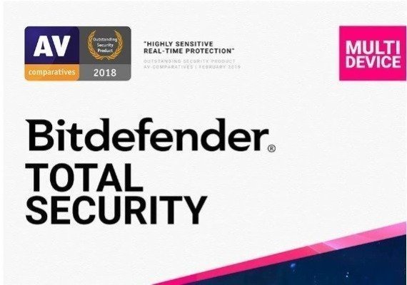 Bitdefender Total Security 1 Year 10 Dev EN Global