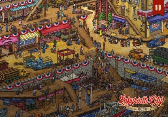 Labyrinth City: Pierre the Maze Detective EN Global screenshot 3