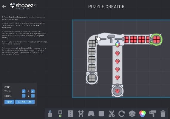 shapez.io: Puzzle DLC Global screenshot 2
