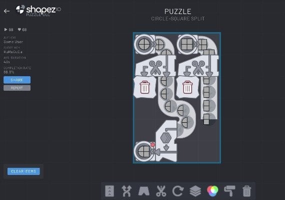 shapez.io: Puzzle DLC Global screenshot 4