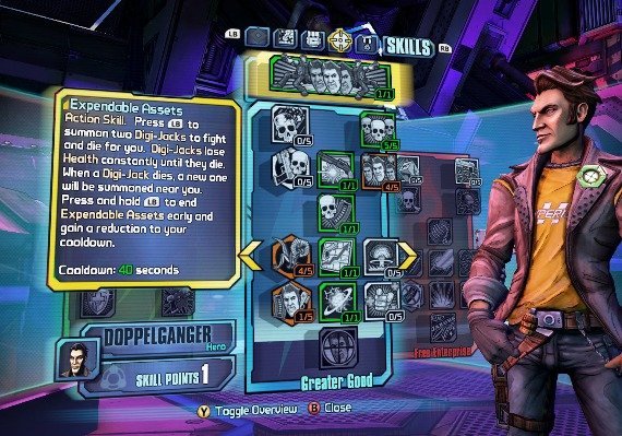 Borderlands: The Pre-Sequel - Handsome Jack Doppelganger Pack DLC EN/DE/FR/IT/JA/RU/ES Global screenshot 3