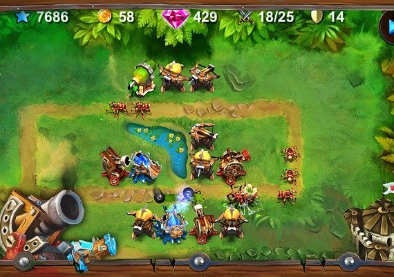 Goblin Defenders: Steel‘n’ Wood EN/DE/PL/RU Global screenshot 2