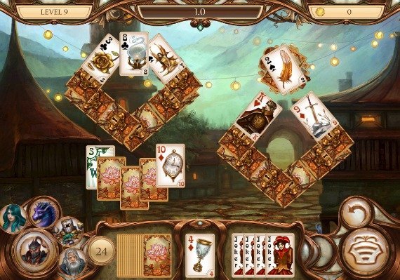 Snow White Solitaire. Legacy of Dwarves EN/DE/FR/IT/NL/RU/ES Global screenshot 2