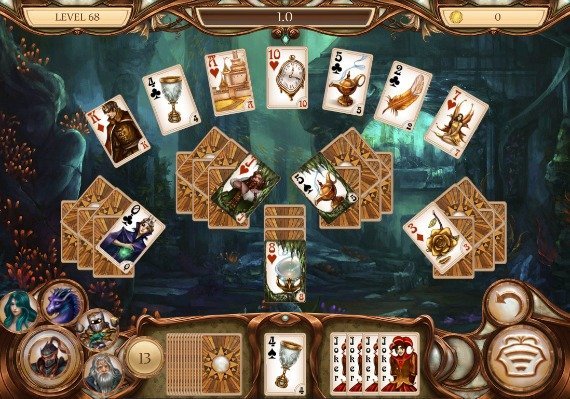 Snow White Solitaire. Legacy of Dwarves EN/DE/FR/IT/NL/RU/ES Global screenshot 4