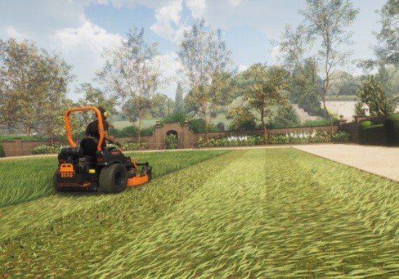 Lawn Mowing Simulator EN/DE/FR/IT/PL/CS/RU/ES EU screenshot 3