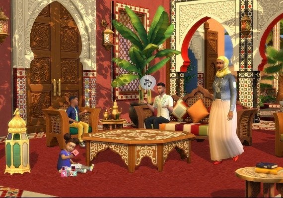 The Sims 4: Courtyard Oasis Kit DLC Global screenshot 3