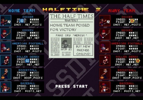 Super Slam Dunk Touchdown EN Argentina screenshot 4