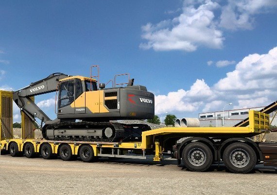 Euro Truck Simulator 2: Volvo Construction Equipment DLC EU screenshot 4
