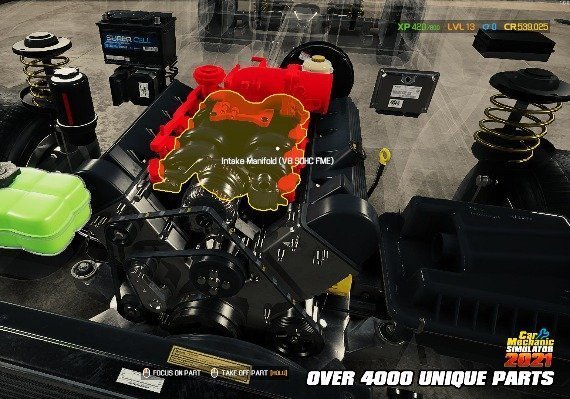 Car Mechanic Simulator 2021: Jaguar DLC EN Argentina screenshot 4