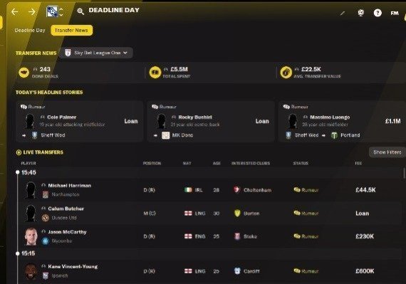 Football Manager 2022 - In-Game Editor DLC Global screenshot 4