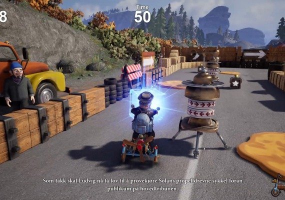 Flåklypa Grand Prix EN/NO/SV/DA Global screenshot 4