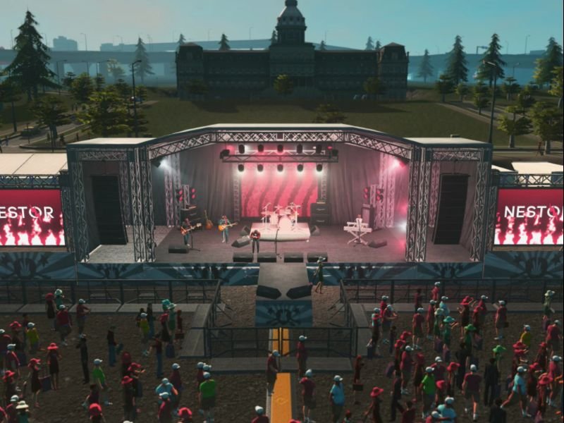 Cities: Skylines - Concerts DLC EN/DE/FR/IT/PL Global screenshot 4