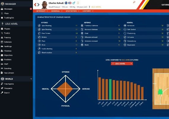 Pro Basketball Manager 2022 Global screenshot 3