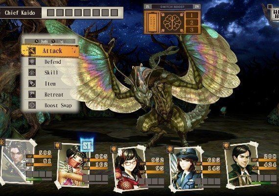Undernauts: Labyrinth of Yomi EN Global screenshot 2