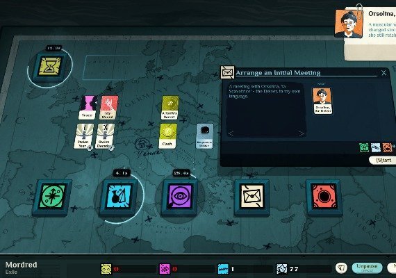 Cultist Simulator: The Exile DLC EN/DE/JA/RU/ZH Global screenshot 2