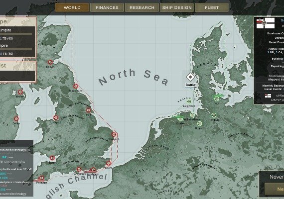 Ultimate Admiral: Dreadnoughts EN Global screenshot 2