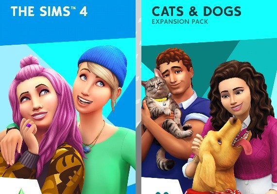 The Sims 4 + Cats And Dogs - Bundle EN/DE/FR/IT/PL/PT/ZH/ES Global