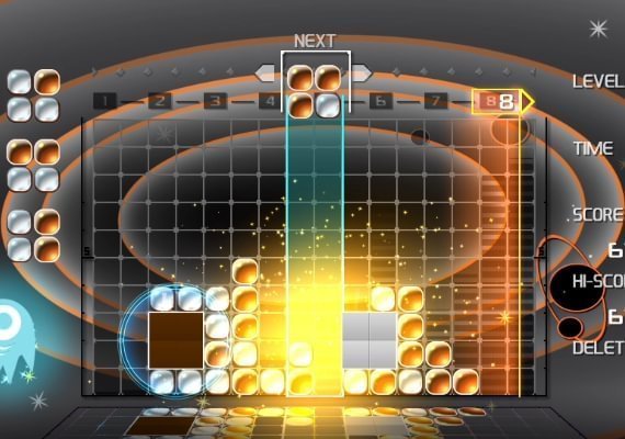 Lumines Remastered EN/DE/FR/IT/ZH/ES Global screenshot 4