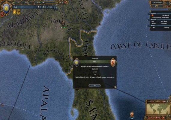 Europa Universalis IV: Conquest of Paradise DLC EN Global screenshot 3