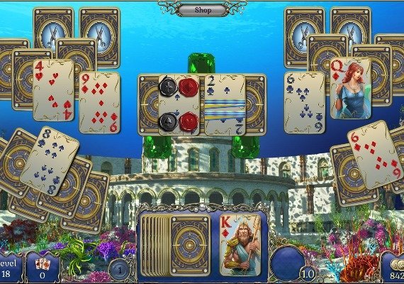 Jewel Match Atlantis Solitaire 2 Collector's Edition EN Global screenshot 2