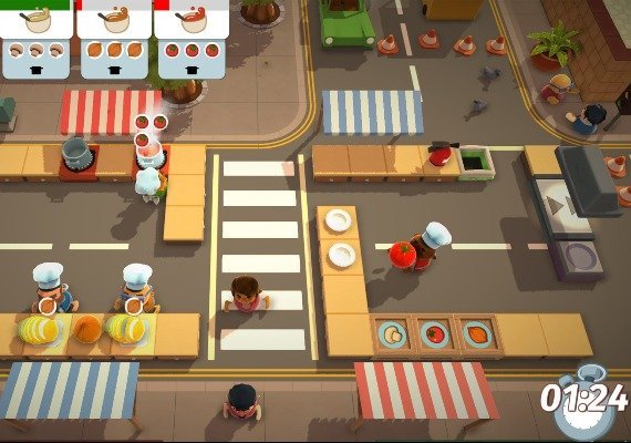 Overcooked! + Overcooked! 2 Bundle Edition EN/DE/FR/IT/PL/PT/ES Turkey screenshot 2