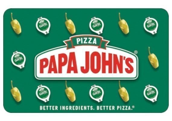 Papa Johns Gift Card USD US $500