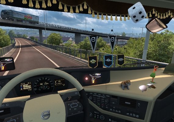 Euro Truck Simulator 2 - Cabin Accessories DLC EU screenshot 3