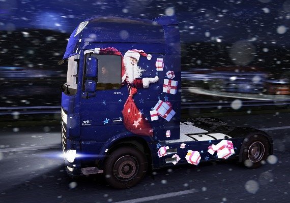 Euro Truck Simulator 2 - Christmas Paint Jobs Pack DLC EU screenshot 2
