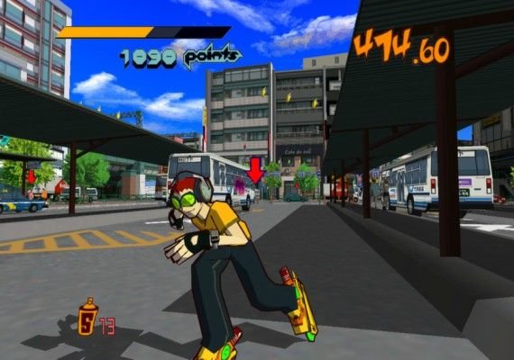 Jet Set Radio HD EN/DE/FR/IT Global screenshot 2