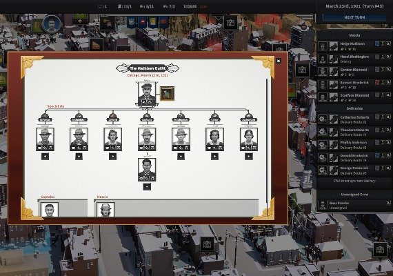 City of Gangsters: Criminal Record DLC EN/DE/FR/RU/ZH/ES Global screenshot 2